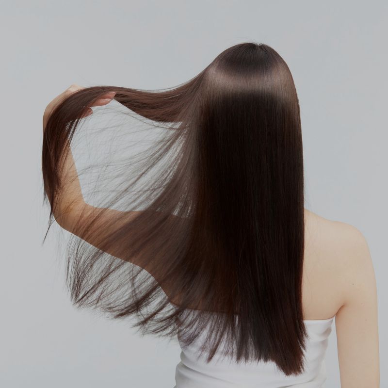 resultados de alisado de pelo de peluquería